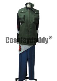 Naruto Sarutobi Asuma Deluxe Cosplay Costume Set E001