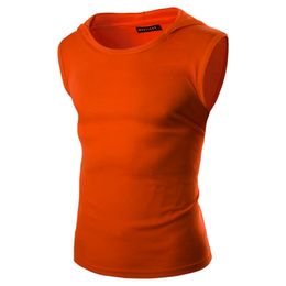 Wholesale- Mens Tank Top Bodybuilding Fitness Man Singlet Shirt Sleeveless Sportswear Vest Male Academia Brand Clothing Pb01