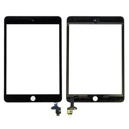 20PCS Touch Screen Glass Panel with Digitizer with IC Connector for iPad Mini 3 free DHL