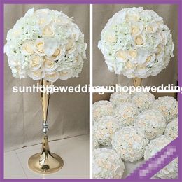 wedding party decoration mental flower walkway stand