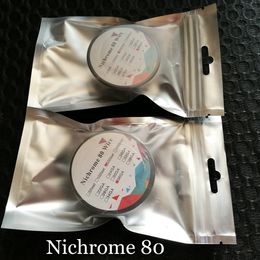 Nichrome 80 Wire 500 Feet Spool AWG 30G 32G 34G 36G 38G Gauge 500ft Heating Resistance Coil Wick 500feet for DIY