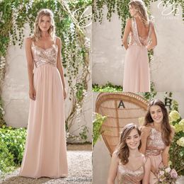 simple rose gold wedding dress