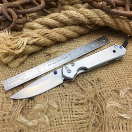 Mini Chris Reeve Folding Blade Knife 5Cr15Mov Folder Knife Outdoor Tactical Pocket Knives Tools Camping Survival Gift Knives EDC Tool free