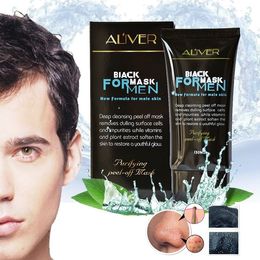 50ml Hot ALIVER men remove Blackhead mask Deep cleansing tighten pores You also young bright white muscle