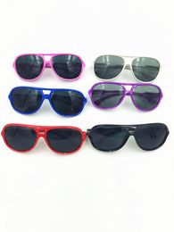 2017 New Fashion Children Sunglasses Boys Girls Kids Baby Child Sun Glasses Goggles UV400 Mirror Glasses 24pcs/Lot Free Shipping