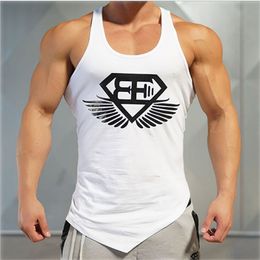 Mens Tanks Tops Vest Men Stringer loa Bodybuilding Muscle Shirt Bomull Sweatshirt Mens Body Engineers Plus Size