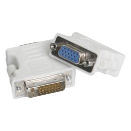 DVI 24+1 male to VGA female adapter adaptor DVI-D DVI-I DVI-A free shipping 300pcs/lot