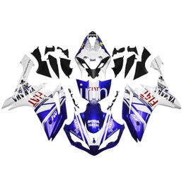3 free gifts Complete Fairings For Yamaha YZF 1000 YZF R1 2007 2008 Motorcycle Full Fairing Kit Blue White coo