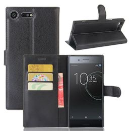 Flip Wallet Case For Sony Xperia XZ Premium TPU Leather book cover for Sony XZ Premium case with cardslot 2017 new