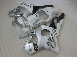 Free Customise fairing kit for Honda CBR900RR 2002 2003 white silver black fairings set CBR 954RR 02 23 OT48