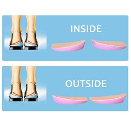 Orthotics Insole Flatfoot Support Insoles Within Eight Toe Varus Foot Orthotic Correction Shoes Insert XO Type Legs Cushion Pads