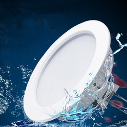 Waterproof Led Downlight IP65 recessed Down light 5W 12W 15W 18W AC85-265V SMD Round LED Ceiling light