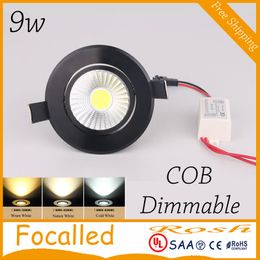lediary 6 unidades de color blanco Mini LED empotrable lámpara de techo Downlight gabinete lámpara de 1,5 W con LED Driver