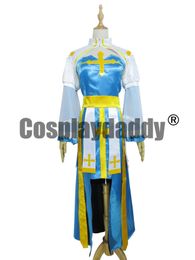 Ragnarok Online Cosplay Arch Bishop Blue Dress
