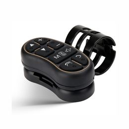 Kit del botón del volante del coche con el adaptador sin hilos del telecontrol de Bluetooth y la velocidad universal del alambre de control del volante para el dvd de los gps del coche