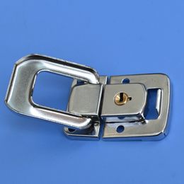 4 pieces metal hasp air box storage buckle art tool case fastener Luggage hardware part bag lock Hanging buckle Iron buckle