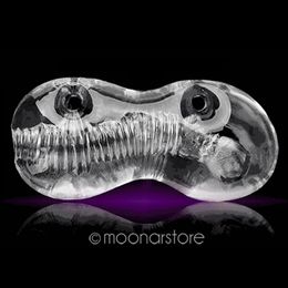 Transparent Clear Silicone Male Masturbator Sex Doll Vagina Sex Toys for Men Sex Products Adult Toys