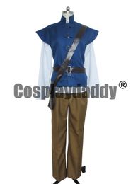 Prince Flynn Ryder Rapunzel Tangled Costume Men Cosplay Halloween Costume