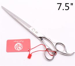 7.5" 440C Purple Dragon Silver Professional Human Hair Scissors Barber"s Hairdressing Shears Cutting and Thinning Scissors Style Tools Z1006