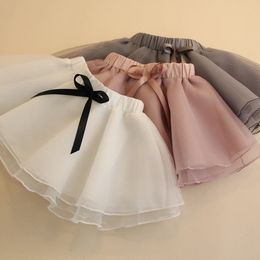 Baby Girl Pettiskirts Net Veil Skirt Kids Cute Princess Clothes Birthday Gift Toddler Ball Gown Party Kawaii Tulle Skirts