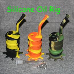 Silicon Waterpipes Rigs Silicone Pad Mats Silicone Hookah Rig Bongs Silicon Dab Rigs Waterpipes Cool Shape Free Shipping DHL