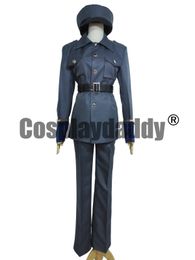 Japanese Anime Outfit Axis Powers Hetalia Sweden Cosplay Costume Uniform Outfit