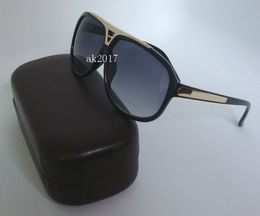 1 Paar hohe Qualität neue Mens Womens Sonnenbrille Beweise Sonnenbrille Brille schwarz Brillen kommen mit Original Zubehör 4 Farben zur Auswahl