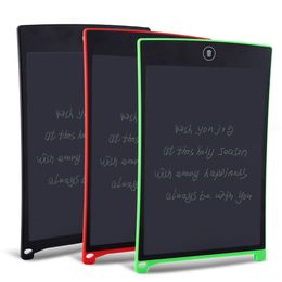 Freeshipping Digital Portable 8.5 Inch Mini LCD Writing Screen Tablet Drawing Board for Adults Kids Green