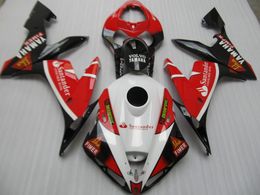 Injection Moulding plastic fairing kit for Yamaha YZFR1 2004 2005 2006 red black fairings set YZF R1 04 05 06 OT04