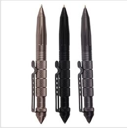 Emergency Survival metal pen Outdoor Gadgets pocket pens self- rescue broken Car glass EDC tool portable Multifunctional Army Self Defense Tactical Pens