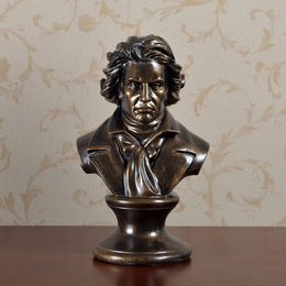 European-style living room creative home piano table inspirational ornaments Beethoven ornaments musician avatar sculpture