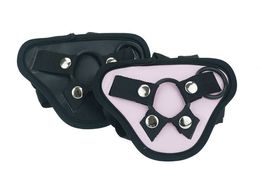 Black Velvet strap on dildo, bondage restraint strap on harness, large size Strap accessories for Dildos Lesbian Strapon Pants