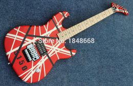 La guitarra eléctrica Kramer 5150-Eddie Van Halen con Floyd Rose