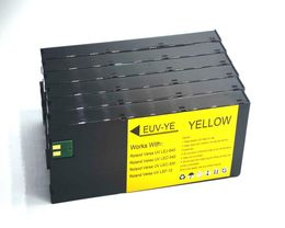 6pcs/Lot,220CC,blank,empty ink cartridge with chip for Roland LEF-12,LEF-12i,LEF-200,LEC-540,LEC-330,LEJ-640 UV printer