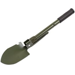 Promotional outdoor camping four one spade multifunctional folding shovel factory direct