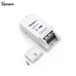 Sonoff TH16 WIFI Smart Home Switch Wireless Remote Control 16A Universal Automation Modules with Temperature Sensor 3500W