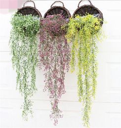 Fake Bracket Plant Osier Flower Rattans 75cm/29.53" Length Plastics Wicke Vine Bracketplant for Wedding Artificial Decorative Flowers