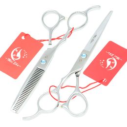 6.0Inch Meisha High Quality NEW Left Handed Cutting Scissors Thinning Shears JP440C Professional Left Hand Hairdressing Scissors, HA0125
