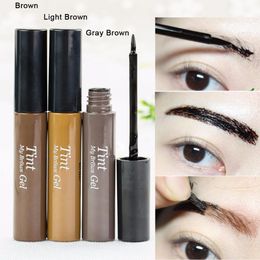 Wholesale- 2016 New arrival!Peel off Tint Gel Tattoo Makeup Eyebrow Cream Dye Colour Natural 3 Days Long Lasting