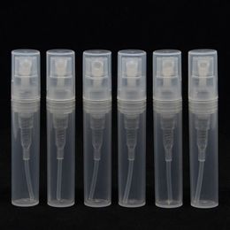 Wholesale (100pcs/lot) 3ml plastic Refillable bottle dull polish translucence Sample spray perfume bottle