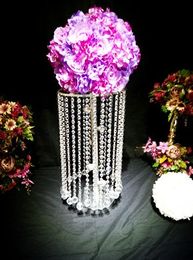 new arrival Hanging crystal wedding sliver/gold metal corner flower arranging stand