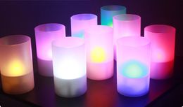 11*6.5*6.5cm solar energy LED Candle For Wedding Party,Christmas Thanksgiving Day Flameless Flickering Tea Light indoor and outdoor using