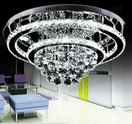 Modern luxurious generous style , brilliant stainless steel Led chandeliers ceiling light fixture, with intelligent remote control MYY