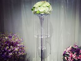 flower pot wedding decorations crystal single flower vase wholesale