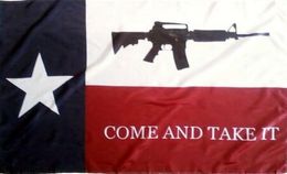 Texas Come and Take it Flag 3ft x 5ft Polyester Banner Flying 150* 90cm Custom flag outdoor