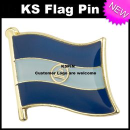 Nicaragua Flag Badge Flag Pin 10pcs a lot Free shipping KS-0141