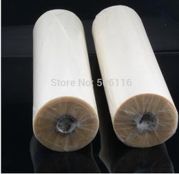 Free shipping 2 Rolls 25"x 656' 1mil Matte Bopp Hot Laminating Film 1" Core for Lamination Laminate machine