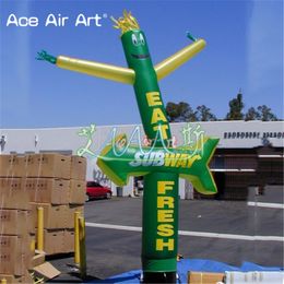 Effective Advertising Sign Inflatable Air Puppet Wavy Men with Arms Up Air Arrow Dancers For Diving Market Discount