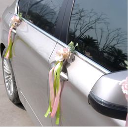 Wedding simulation rose main wedding car decoration D642 set front flower arrangement wedding supplies accessories