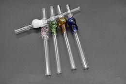 Colorful Thick Skull taster pipes marble graphics Alien one-hitters travel tobacco Glass Pipe bat glass Hitter cigarette filters